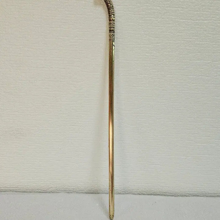 [BUNJANG] Rare Joseon Dynasty Kongjam Hairpin (Brass) / 옛날 비녀 콩잠  희귀비녀 옛날비녀  잠비녀