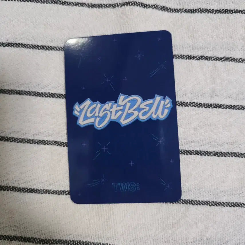[BUNJANG] TWS Last Bell Jinni Photocard / 투어스 라스트벨 한진포카