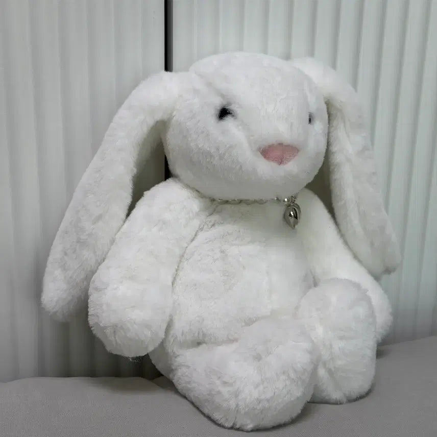 [SOLD OUT] [새상품] 노블래빗 진주목걸이 화이트 중형