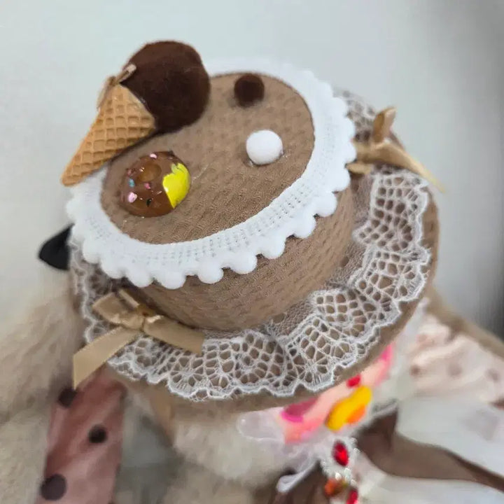 [BUNJANG] Bearbrick 400% Custom "Nomi Mushroom into Babysweet" / 베이비쓰리 400% 커스텀 (노미버섯을 베이비쓰리로)
