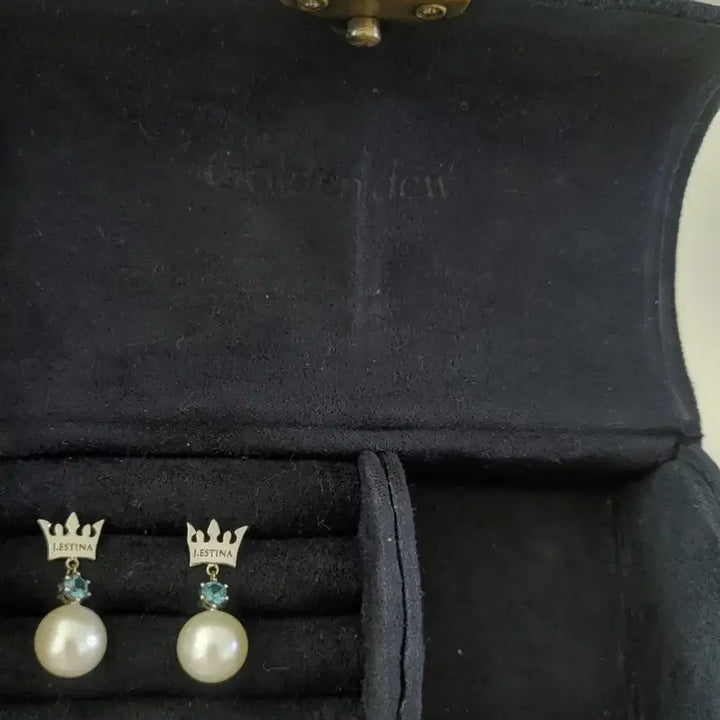 [BUNJANG] J.estina 14K Tiara Pearl Earrings / 제이에스티나 14k 티아라 진주 귀걸이