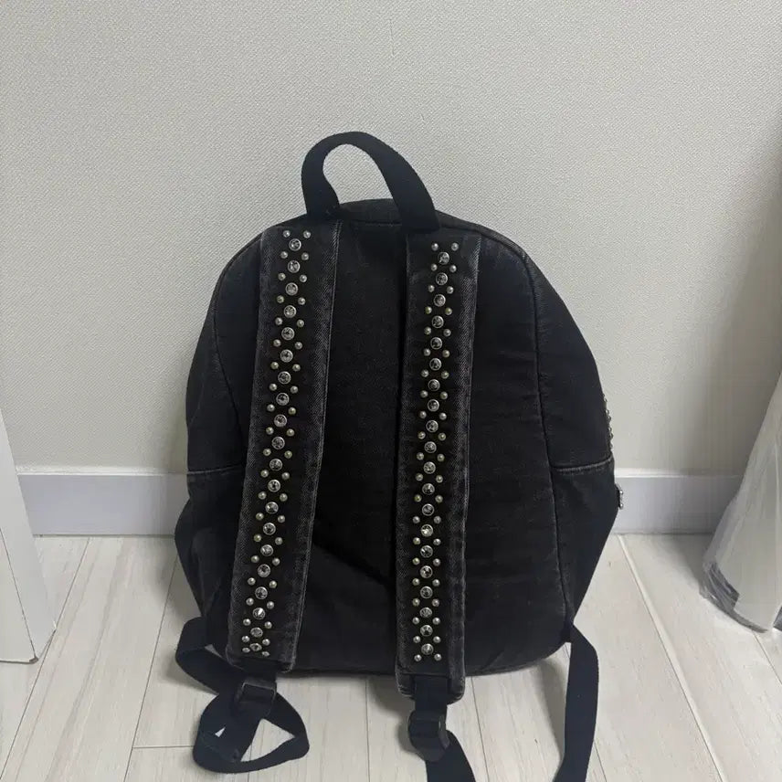 [BUNJANG] Supreme x B.B. Simon Denim Backpack Black / 슈프림 x B.B. 사이먼 데님 백팩 블랙 - 25SS