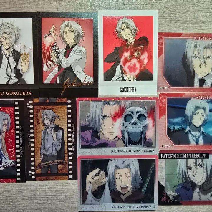 [BUNJANG] Katekyo Hitman Reborn! Hayato Gokudera Bundle Set Photocard / 가히리 가정교사히트맨리본 고쿠데라 하야토 포카 일괄판매