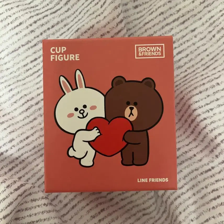 [BUNJANG] Line Friends Brown &amp; Cony Cup Figure (Sealed) / (미개봉) 라인프렌즈 브라운&amp;코니 컵피규어