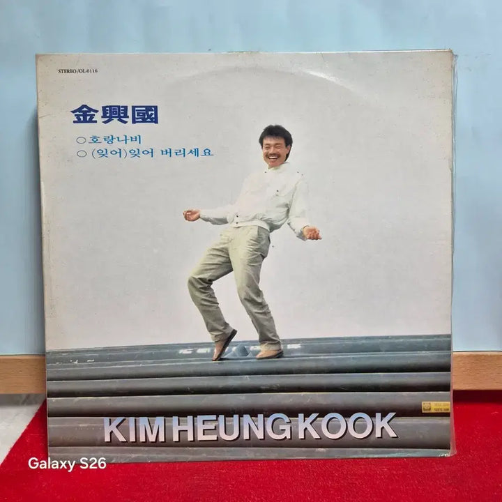 [BUNJANG] Kim Heung-gook "Tiger Butterfly" LP Record / 김흥국 호랑나비 LP 음반 5065