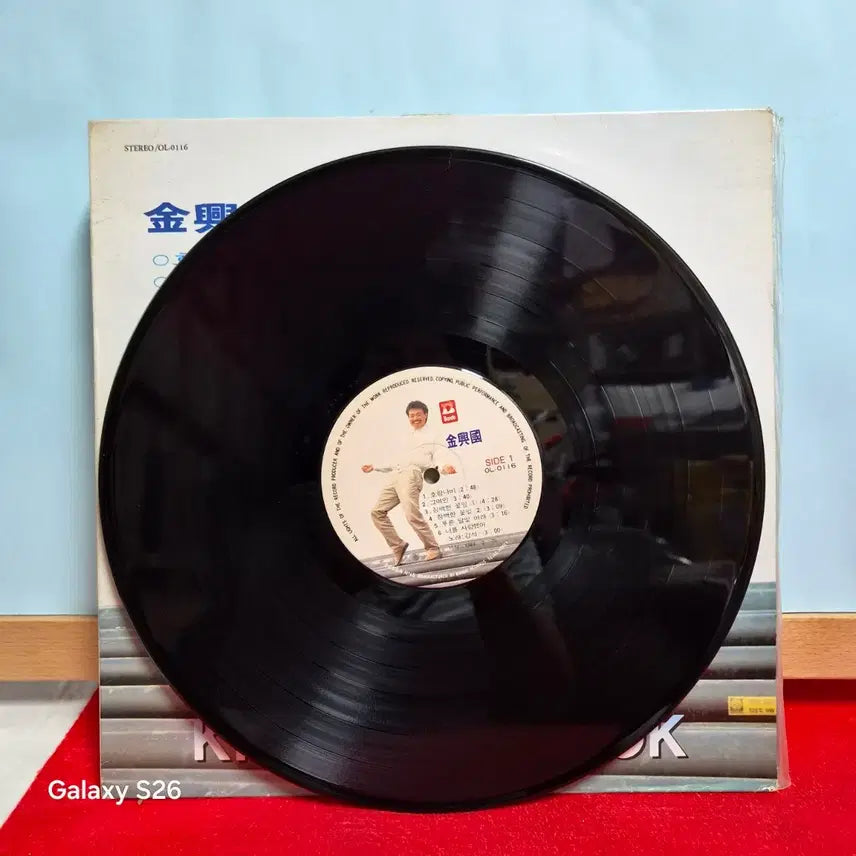 [BUNJANG] Kim Heung-gook "Tiger Butterfly" LP Record / 김흥국 호랑나비 LP 음반 5065