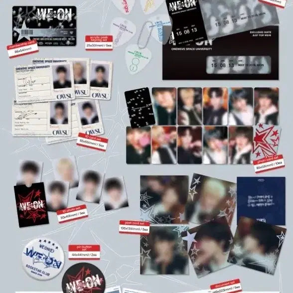 [BUNJANG] ONEWE Weve 3rd Generation Fanclub Kit / 원위 팬클럽 위브 3기 키트