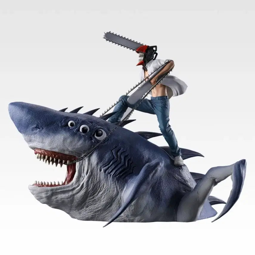 [BUNJANG] Chainsaw Man Denji &amp; Beam Figure (Sealed) / 체인소맨 덴지&amp;빔 미개봉 새상품