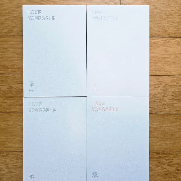 [BUNJANG] BTS Love Yourself Her Album Bundle Set (Including The Notes) / 방탄소년단 Love Yourself Her 앨범 4종 일괄(더노트포함)