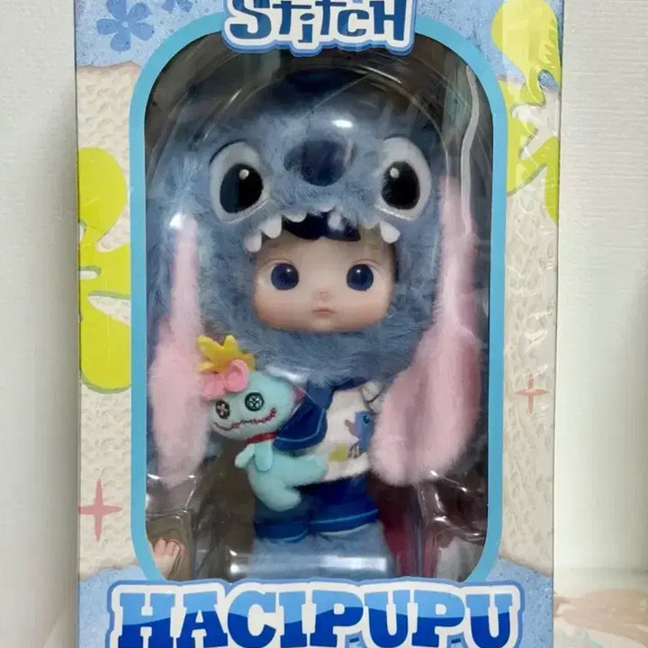 [BUNJANG] Pop Mart Hacipupu Stitch 1/8 BJD / 팝마트 하치푸푸 스티치 1/8 BJD