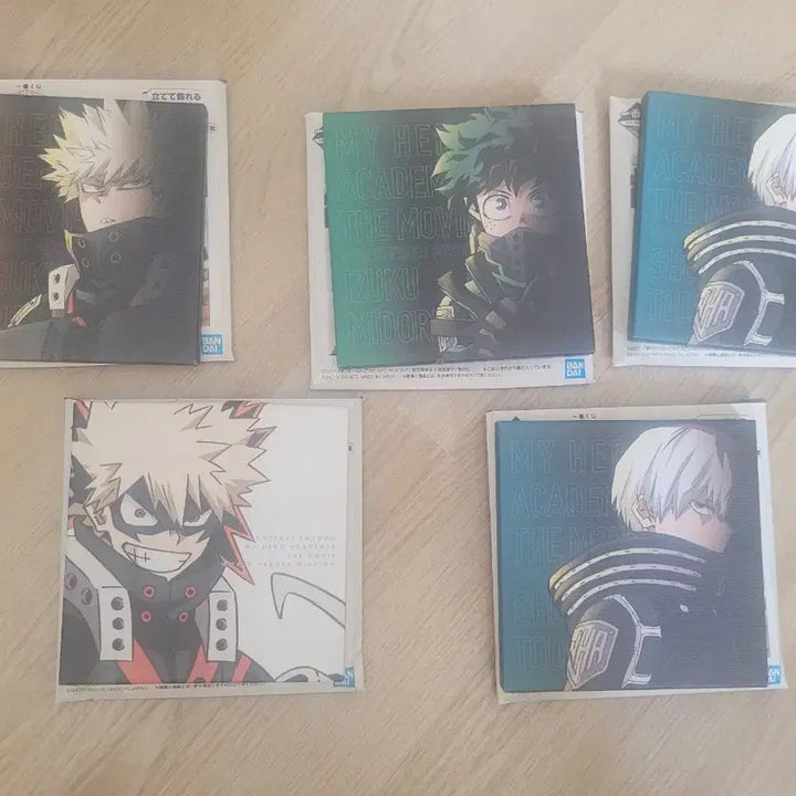 [BUNJANG] My Hero Academia Ichiban Kuji Canvas Board Bundle Set / 히로아카 제일복권 캔버스보드 일괄