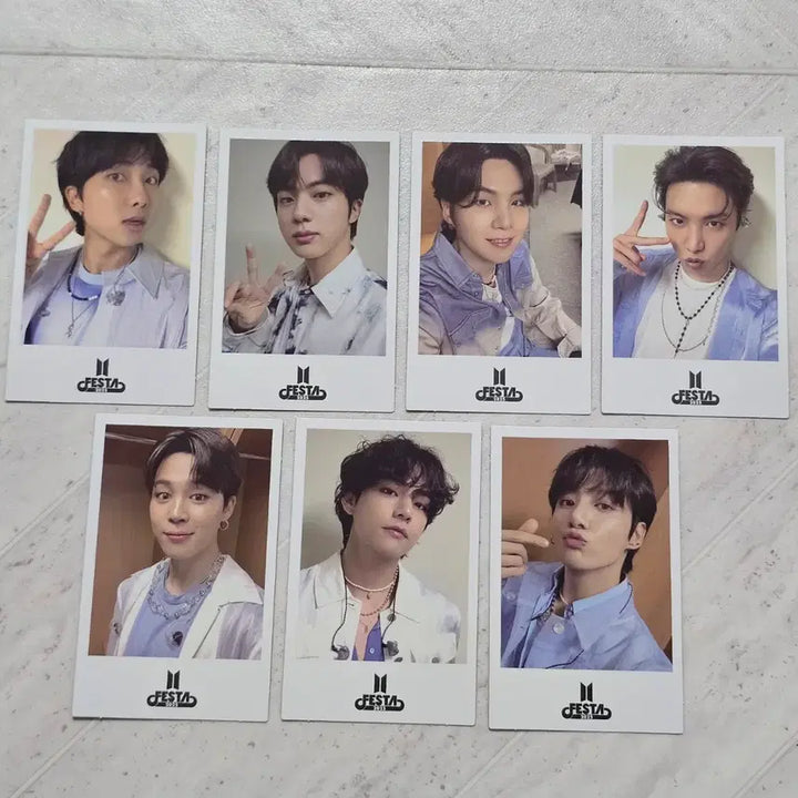 [BUNJANG] BTS 2025 Festa Weverse Instant Photocard Bundle Set / BTS 방탄 2025 페스타 위버스 인스턴트 포카 양도 아리랑