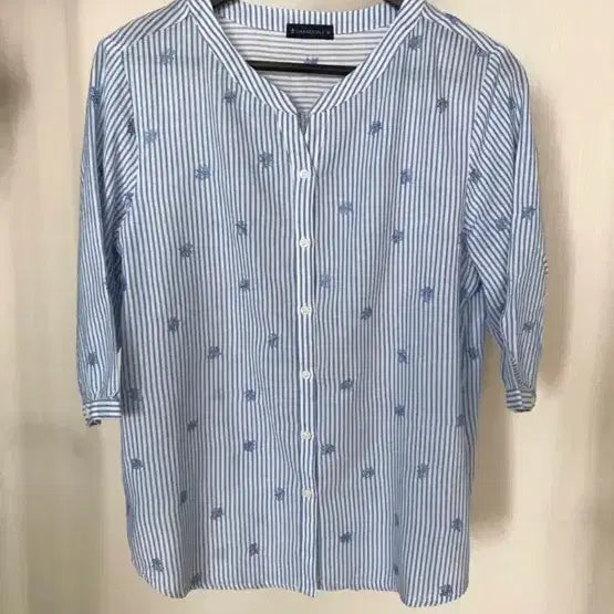 [BUNJANG] Embroidered Shirt / 자수 셔츠