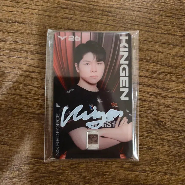 [BUNJANG] Korea Mint Corporation Kkenda Signed Card LCK 2026 / 조폐공사 LCK 2026 킹겐 사인 카드