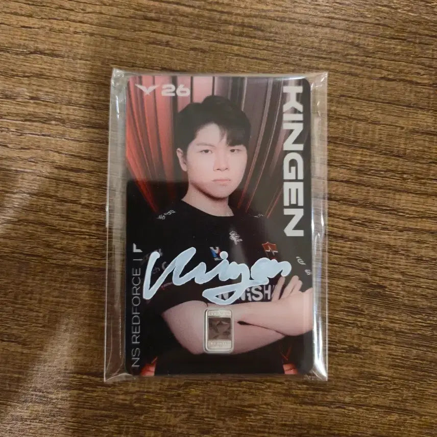[BUNJANG] Korea Mint Corporation Kkenda Signed Card LCK 2026 / 조폐공사 LCK 2026 킹겐 사인 카드