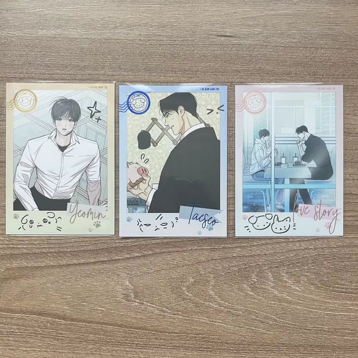 [BUNJANG] Ilgan Alba Mercury Polaroid Photocard / 일간알바 중국 굿즈 머큐리 폴라로이드 포토카드 포카