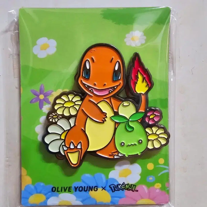 [BUNJANG] Olive Young Charmander Pokemon Magnet (Sealed) / 올리브영 파이리 포켓몬 마그넷 미개봉