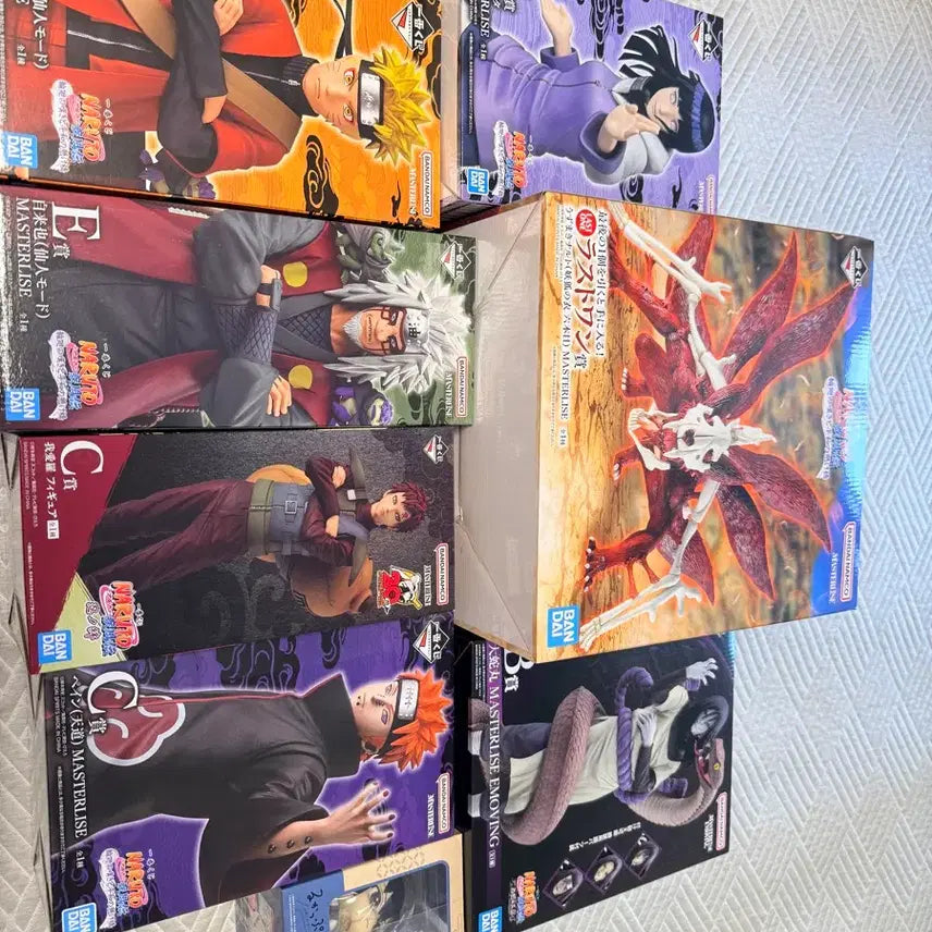 [BUNJANG] Naruto Ichiban Kuji Figures Bundle Set / 나루토 제일복권 상위상 피규어 굿즈 하위상 일괄