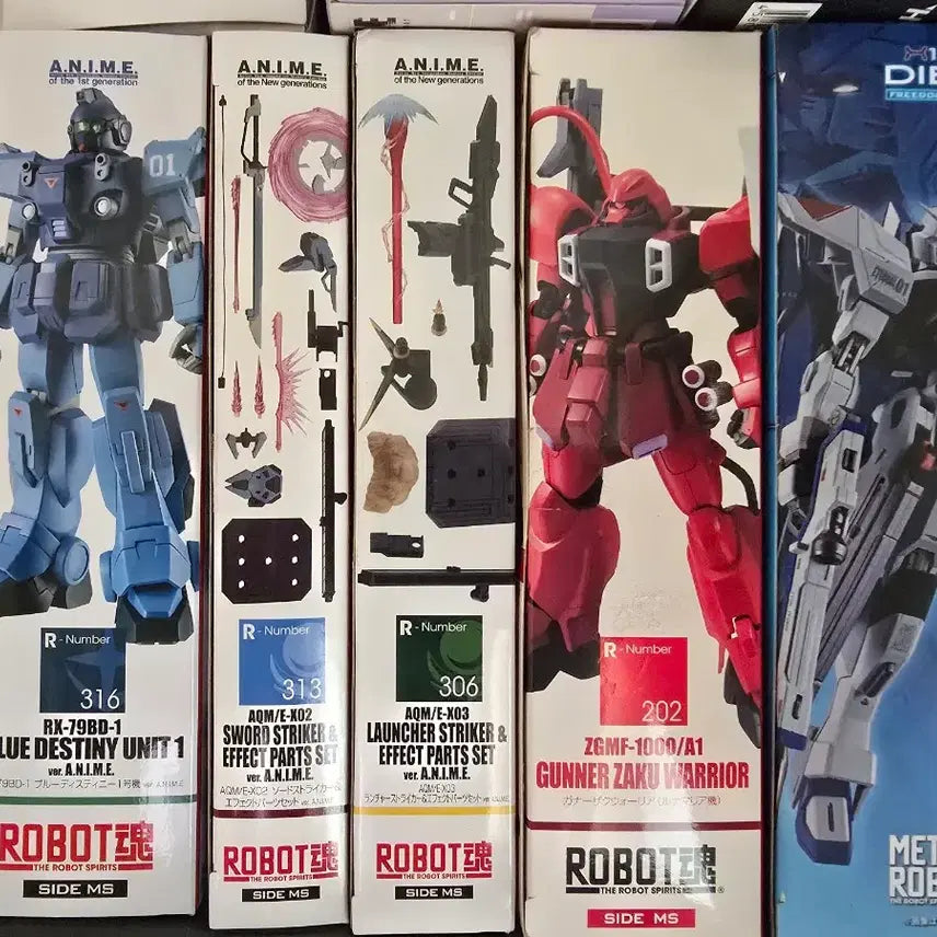 [BUNJANG] Robot Spirits Gundam SEED A.N.I.M.E. Series Figures / 로봇혼 건담 SEED 시리즈 A.N.I.M.E. 시리즈 팝니다.