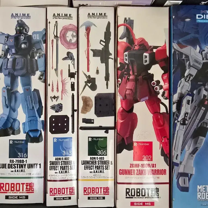 [BUNJANG] Robot Spirits Gundam SEED A.N.I.M.E. Series Figures / 로봇혼 건담 SEED 시리즈 A.N.I.M.E. 시리즈 팝니다.