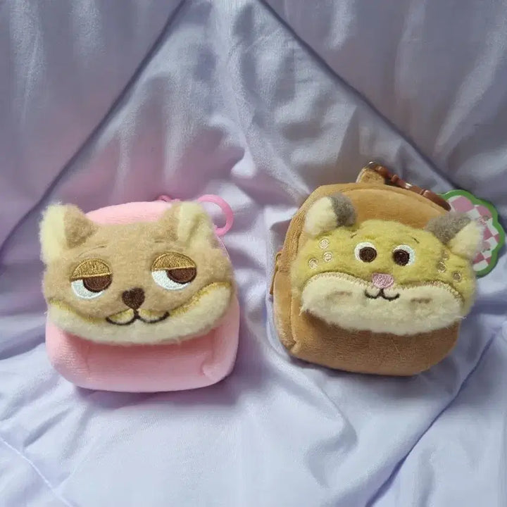 [BUNJANG] Zootopia Coin Purse Keyring Bundle Set / 2개일괄 주토피아 동전지갑키링