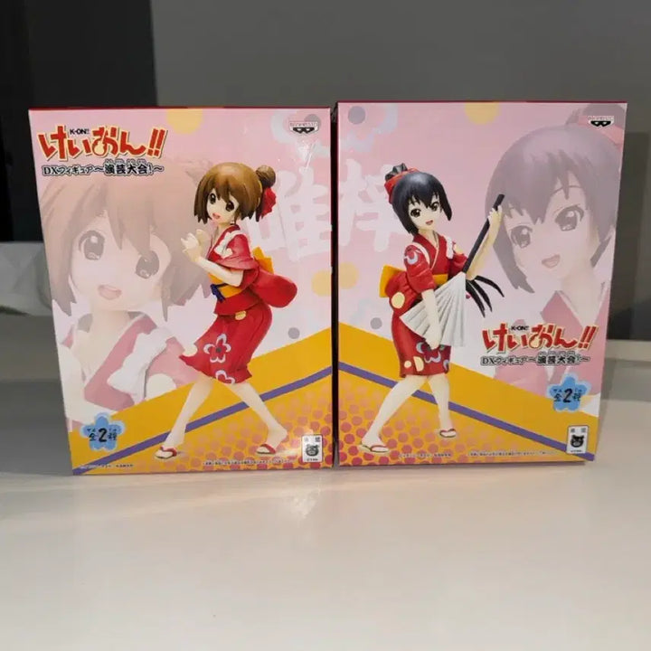 [BUNJANG] K-On! Azusa &amp; Yui DX Figure Set Bundle (Unsealed) / 케이온 피규어 dx 연예대회 아즈사 유이 세트 일괄 미개봉