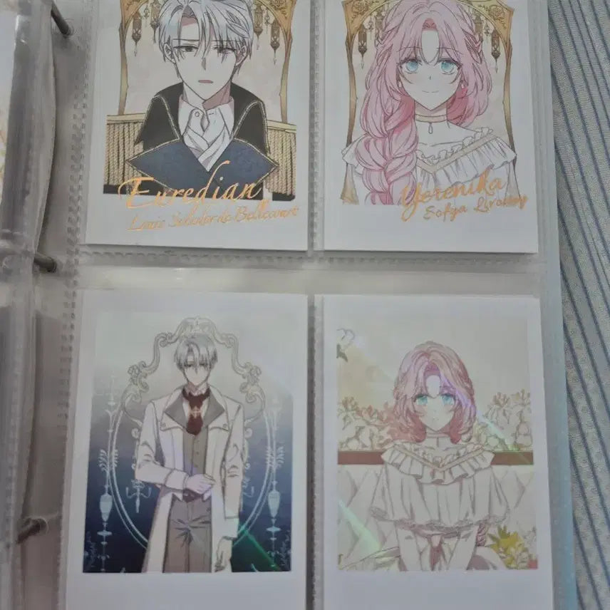[BUNJANG] Villains Are Destined to Die (Akaggo) Goods Bundle Set - Collecting Cards &amp; Recording Hall Binder / 로판 악당의 아빠를 꼬셔라(악아꼬) 굿즈+녹음의 관 바인더 일괄 판매