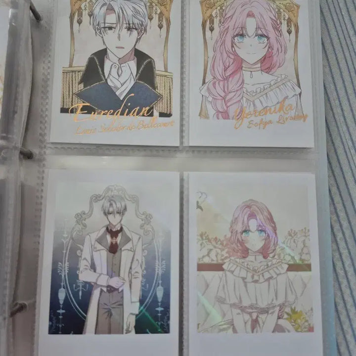 [BUNJANG] Villains Are Destined to Die (Akaggo) Goods Bundle Set - Collecting Cards &amp; Recording Hall Binder / 로판 악당의 아빠를 꼬셔라(악아꼬) 굿즈+녹음의 관 바인더 일괄 판매