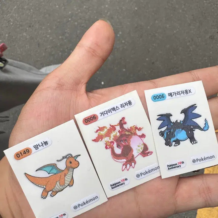 [BUNJANG] Pokemon 30th Anniversary Sticker Collection / 포켓몬 30주년 기념 스티커 컬렉션