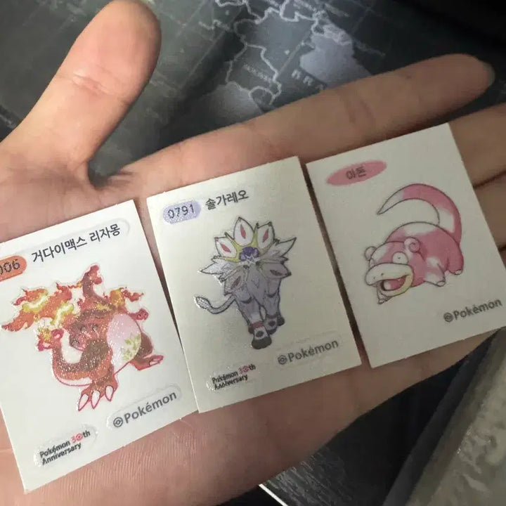 [BUNJANG] Pokemon 30th Anniversary Sticker Collection / 포켓몬 30주년 기념 스티커 컬렉션