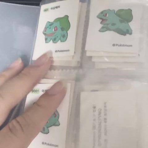 [BUNJANG] Pokemon 30th Anniversary Sticker Collection / 포켓몬 30주년 기념 스티커 컬렉션