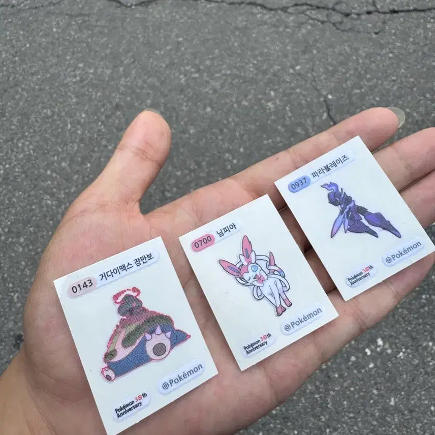 [BUNJANG] Pokemon 30th Anniversary Sticker Collection / 포켓몬 띠부실 컬렉션(147종)