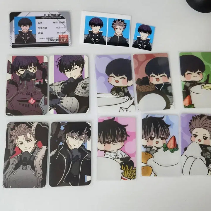[BUNJANG] Kaiju No. 8 Hoshina, Narumi, Gen Bundle Set Merchandise / [일괄] 괴수8호 비공굿 호시나 나루미 겐