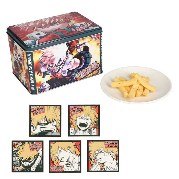 [BUNJANG] My Hero Academia Bakugo Snack Tin Case / [미개봉]나의 히어로 아카데미아 나히아 히로아카 바쿠고 과자 스낵