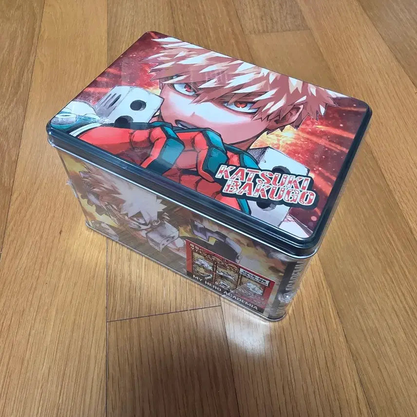 [BUNJANG] My Hero Academia Bakugo Snack Tin Case / [미개봉]나의 히어로 아카데미아 나히아 히로아카 바쿠고 과자 스낵