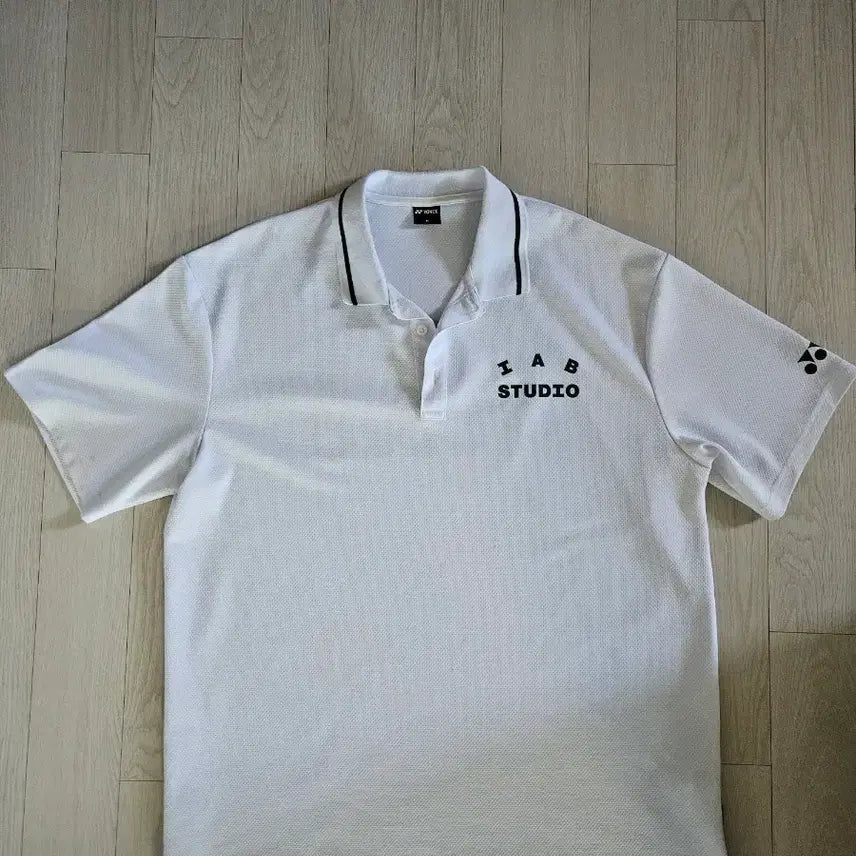 [BUNJANG] YONEX x yh YHAH STUDIO Game Shirt White Green XL / 요넥스 x 아이앱 스튜디오 게임 셔츠 화이트 그린 (XL)