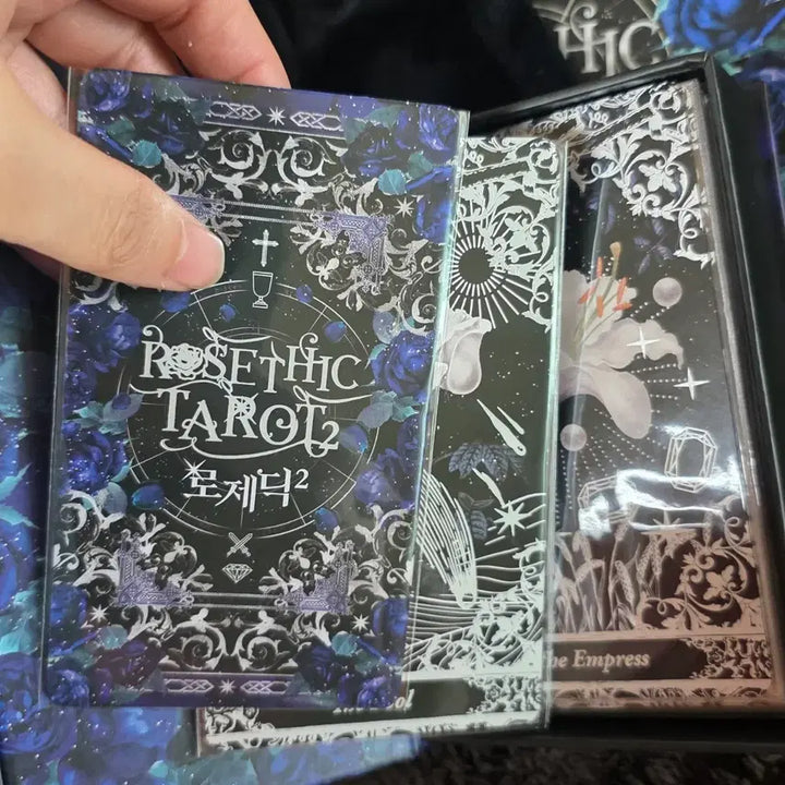 [BUNJANG] Rosédic 2 Tarot Cards Silver Version (Unused) / 로제딕2 타로카드 실버ver(미사용)