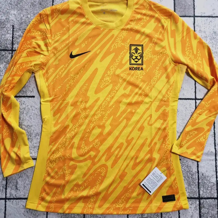 [BUNJANG] 2024-2026 South Korea National Team Goalkeeper Long Sleeve Uniform (Player Issued) / [새제품]24-26 선수지급용 대한민국 국가대표 골키퍼 긴팔 유니폼