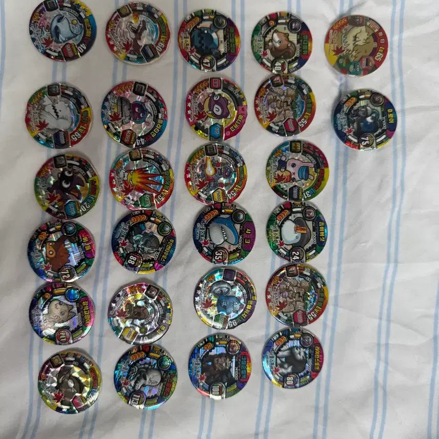 [BUNJANG] MapleStory 2003 First Edition Classic Stickers (Sparkle, Gold Foil, Silver Foil) / 메이플스토리 2003년 초판 고전딱지 펄(반짝이),금박,은박