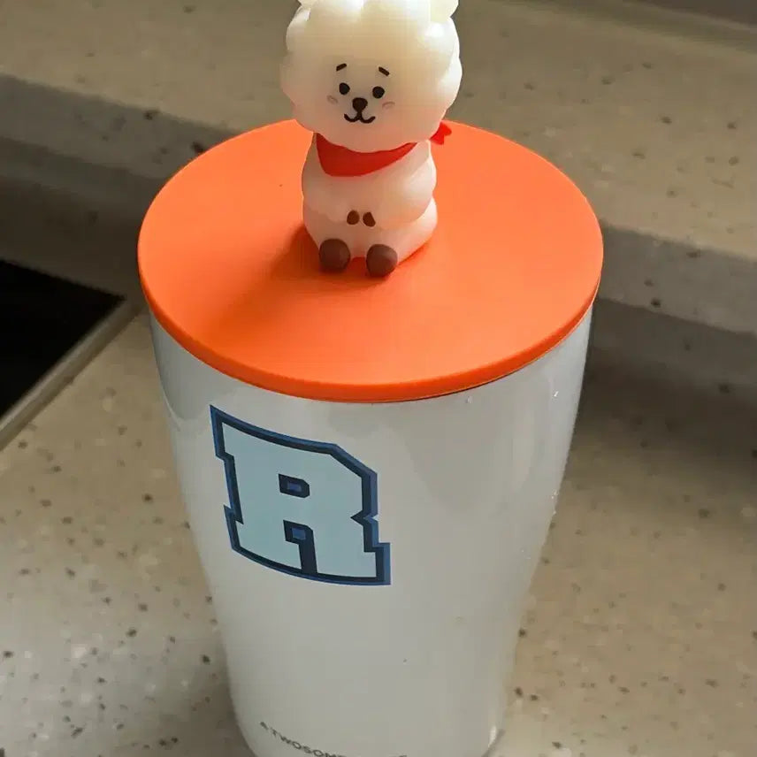 [BUNJANG] BT21 RJ Figure Tumbler / 투썸플레이스 BT21 RJ 알제이 텀블러