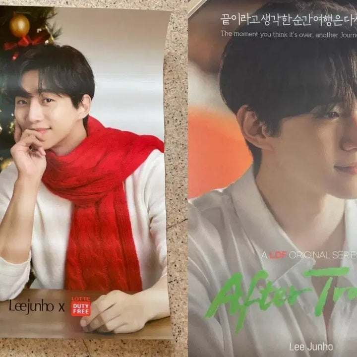 [BUNJANG] Lee Junho Lotte Duty Free Fan Meeting Poster Set (2 types) + Junho The Moment Bangkok Poster / 이준호 (미사용)롯데면세 팬미 포스터 2종+ 준더모 빙콕 포스터 1장 덤