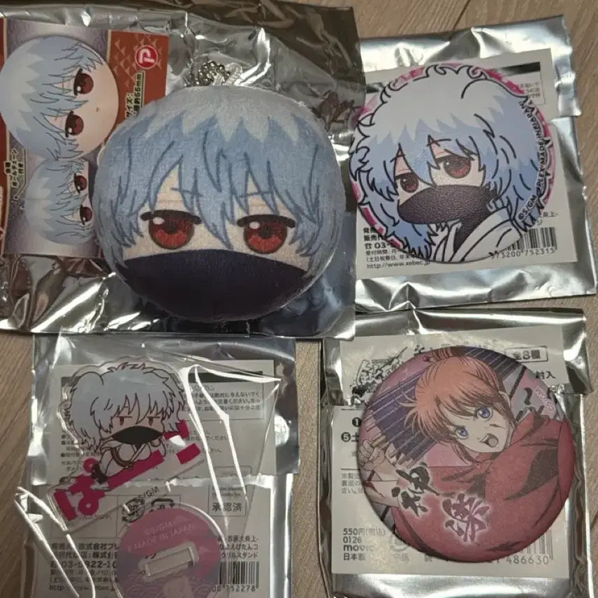 [BUNJANG] Gintama Gintoki Pakko Marukore Plush, Acrylic Stand, and Goods / 은혼 긴토키 파코 마루코레 누이, 아크릴 스탠드 등 굿즈