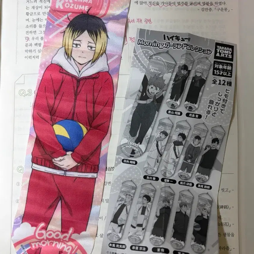 [BUNJANG] Haikyuu!! Morning Garland Kozume Kenma / 하이큐 모닝 가랜드 코즈메 캔마