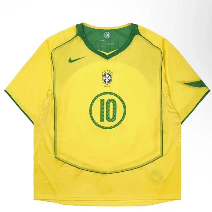 [BUNJANG] Nike Brazil Uniform Ronaldinho L Reissue / 나이키 브라질 유니폼 호나우지뉴 L 리이슈