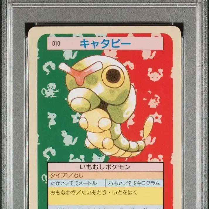 [BUNJANG] 1995 Pokemon Topsun Caterpie PSA 10 / 1995 포켓몬스터 탑선 캐터피 PSA10