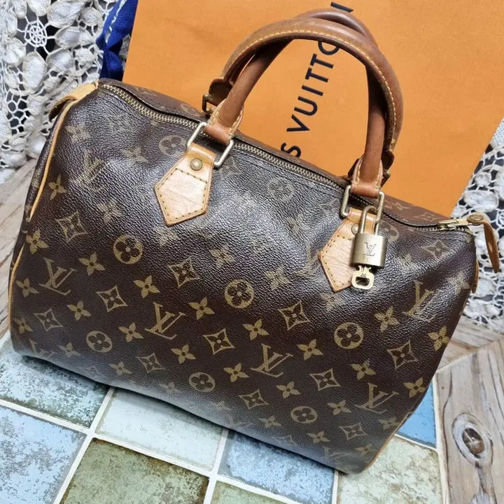 [BUNJANG] Louis Vuitton Monogram Canvas Speedy 30 / 정품루이비통 모노그램 캔퍼스 스피디30