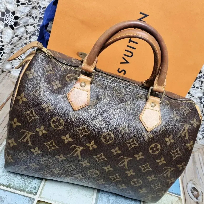 [BUNJANG] Louis Vuitton Monogram Canvas Speedy 30 / 정품루이비통 모노그램 캔퍼스 스피디30