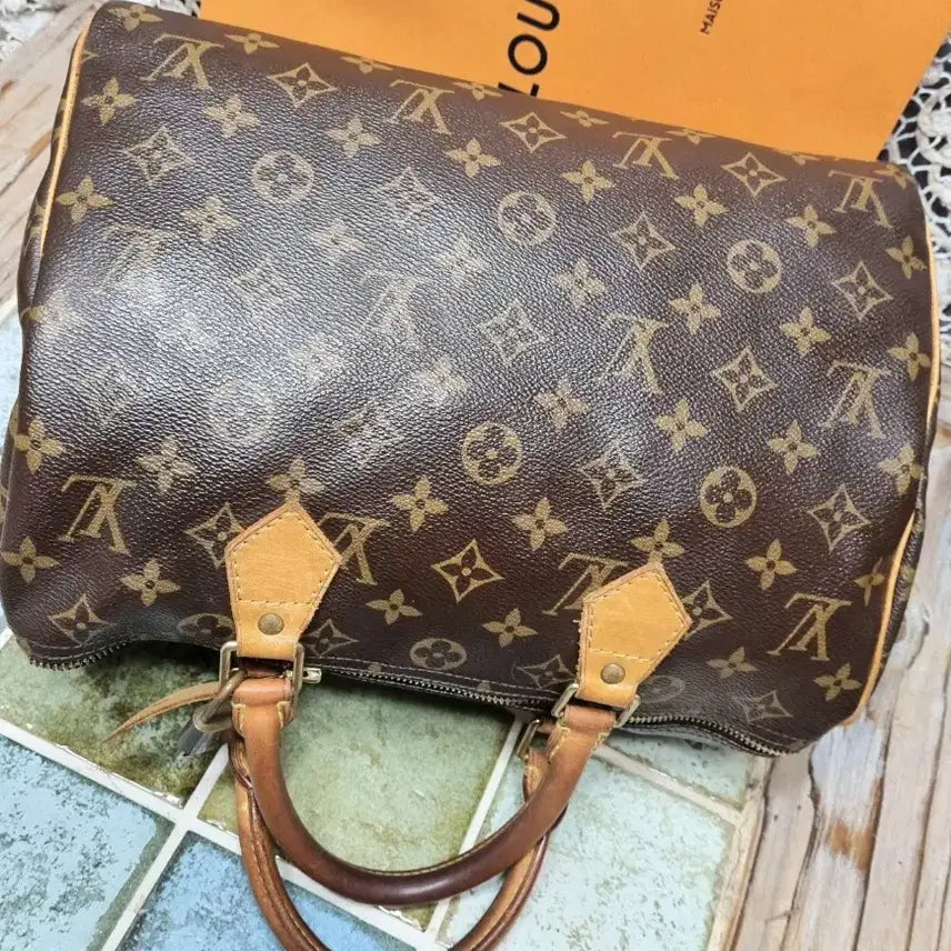 [BUNJANG] Louis Vuitton Monogram Canvas Speedy 30 / 정품루이비통 모노그램 캔퍼스 스피디30