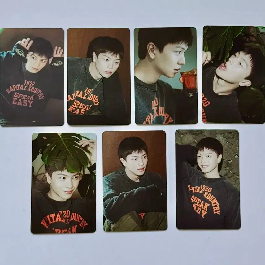 [BUNJANG] BTOB Yook Sung Jae All About Blue Concept Photocard Set / 비투비 육성재 올어바웃블루 컨셉 포토카드 7장