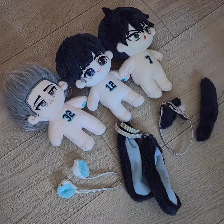[BUNJANG] 10cm Doll Jin Hwan, Ho Chul, Ho Chul, Jin Seok (Bundle Set) / 처분가)갑타 인신창 홋짱현 꽁신우 꽁인석 10cm 솜인형